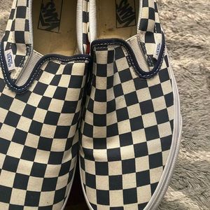 Blue and white size 10.5 women’s converse